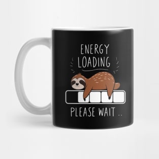 Sloth energy loading please wait Mug